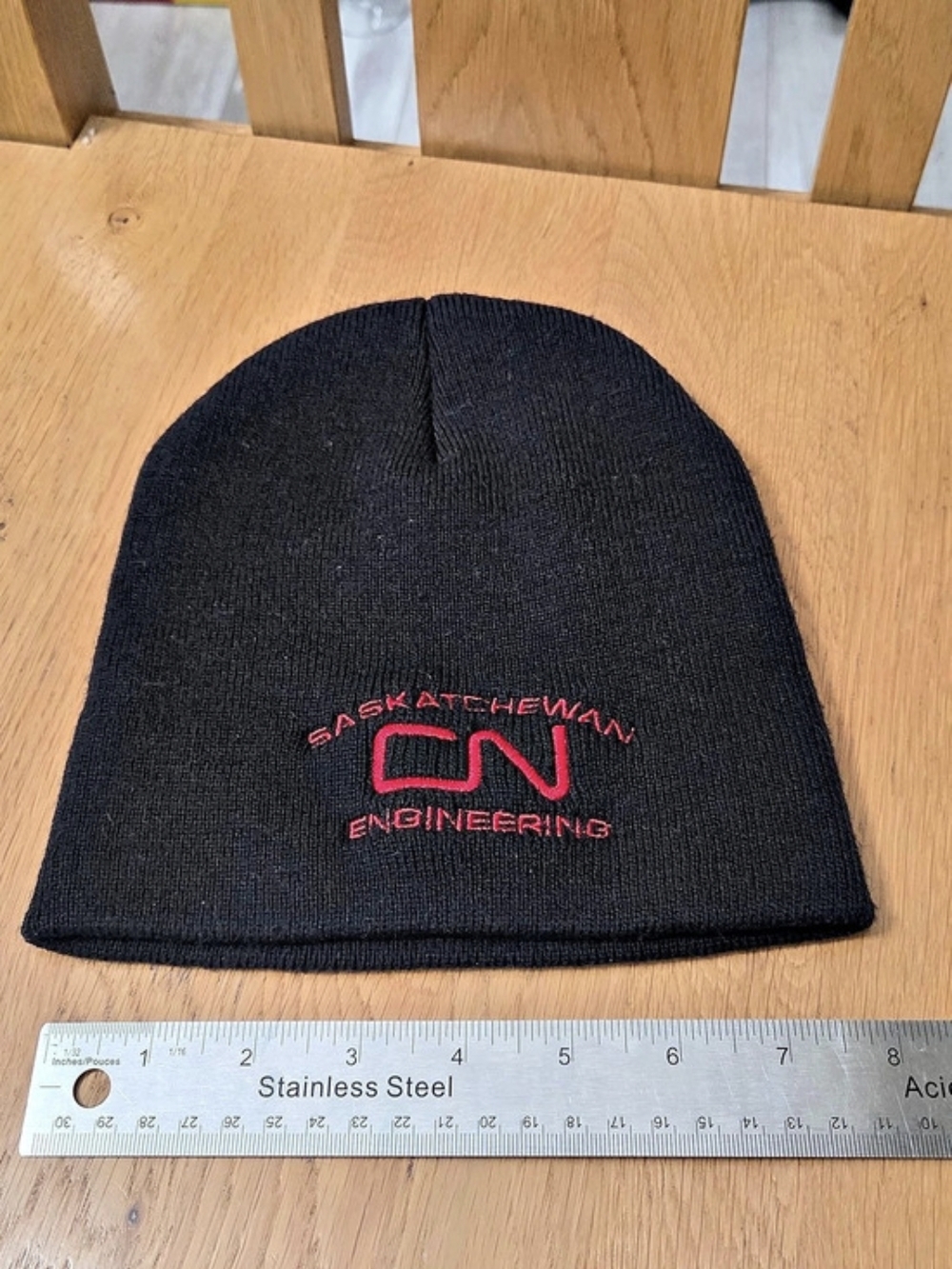 Saskatchewan Engineering CN Engineering Beanie Black Beanie